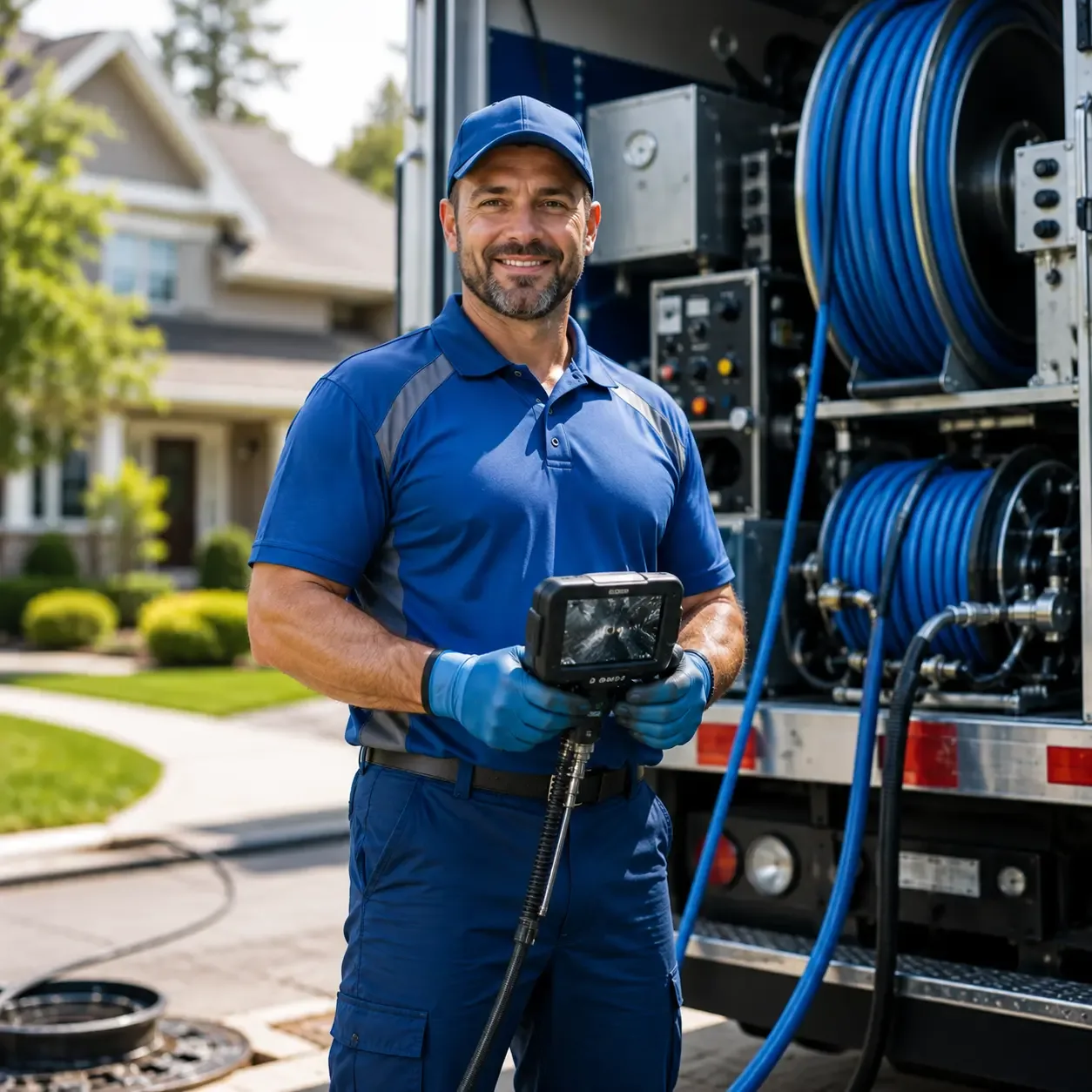 Local outdoor drain cleaning specialists in Hampshire, IL